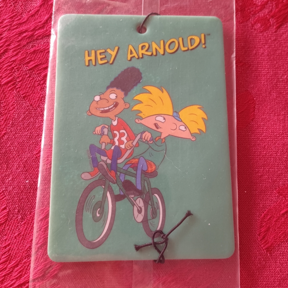 Hey Arnold nickelodeon air freshner vintage new and sealed